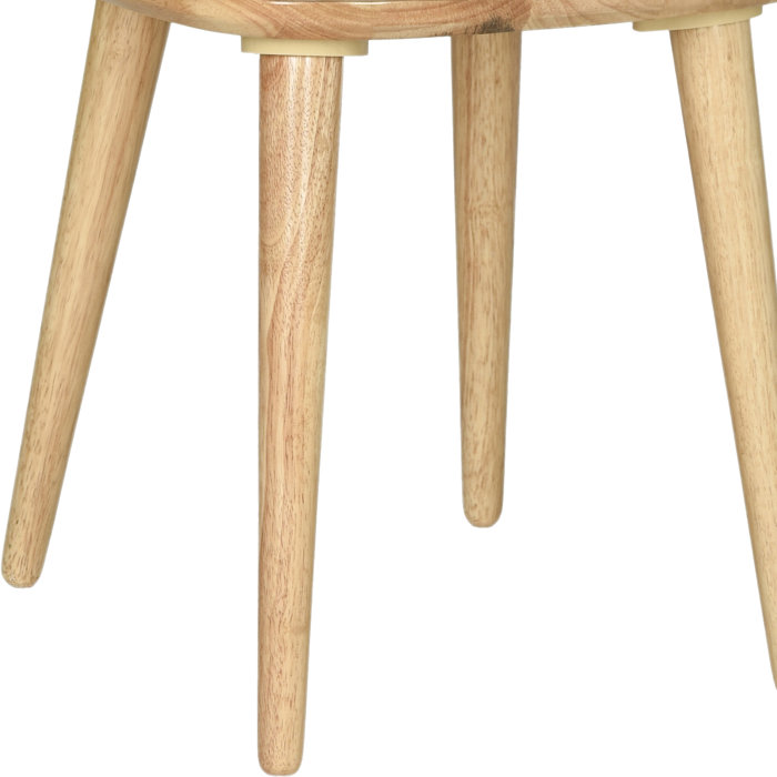 Brambly Cottage Arikara Solid Wood Windsor Back Side Chair & Reviews